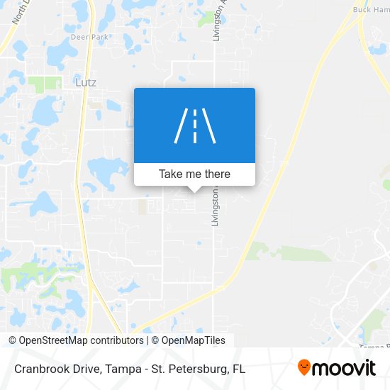 Cranbrook Drive map