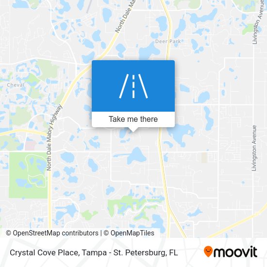 Mapa de Crystal Cove Place