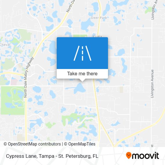 Mapa de Cypress Lane
