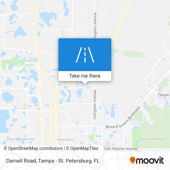 Darnell Road map