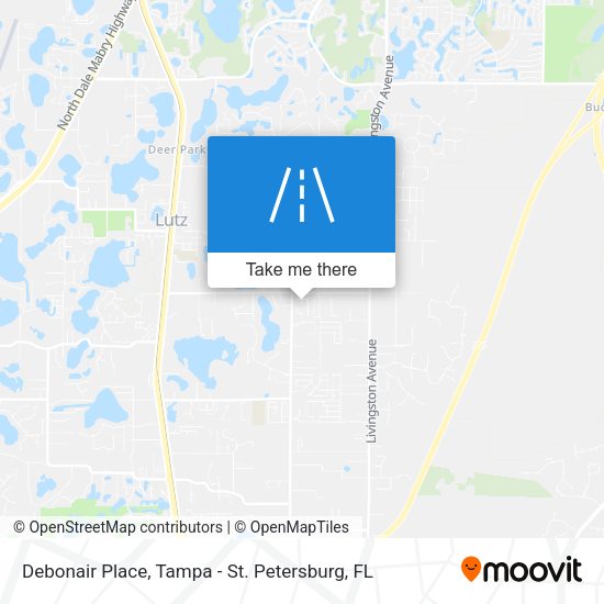 Debonair Place map