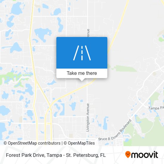 Mapa de Forest Park Drive