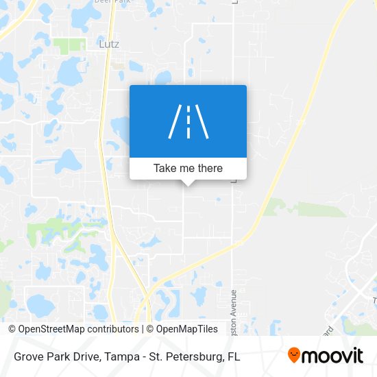 Grove Park Drive map