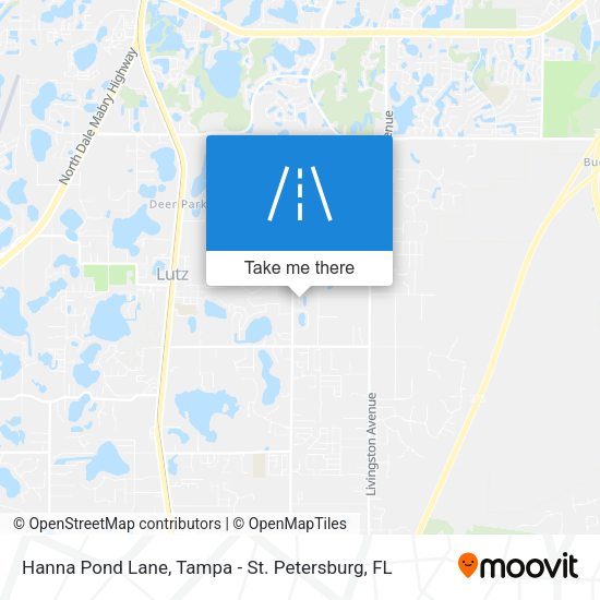 Mapa de Hanna Pond Lane