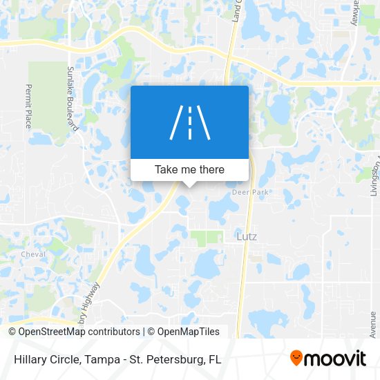 Hillary Circle map