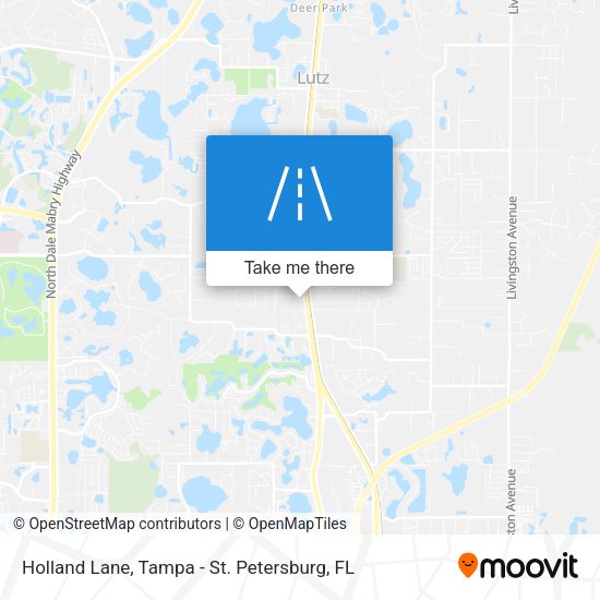 Holland Lane map