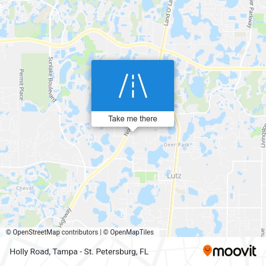 Mapa de Holly Road