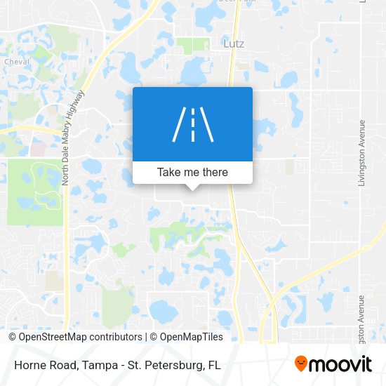 Horne Road map