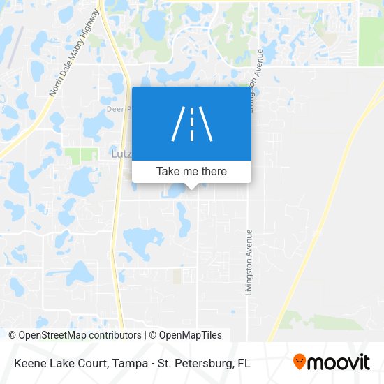 Mapa de Keene Lake Court