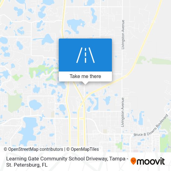 Mapa de Learning Gate Community School Driveway
