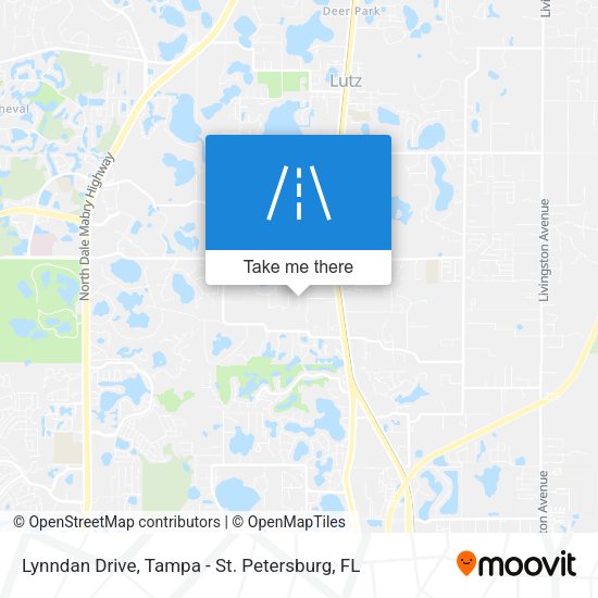 Lynndan Drive map