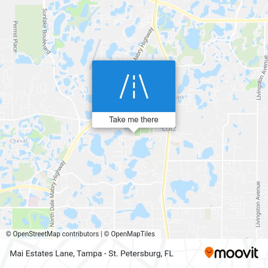 Mai Estates Lane map