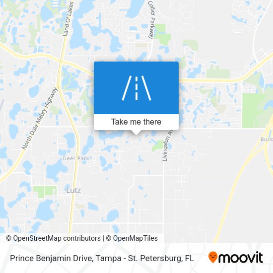 Prince Benjamin Drive map