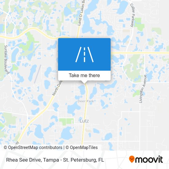 Rhea See Drive map