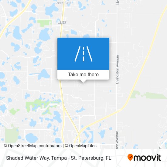 Mapa de Shaded Water Way