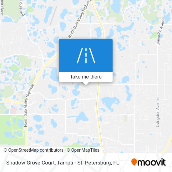 Shadow Grove Court map