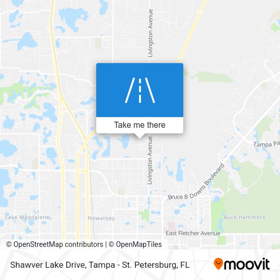 Mapa de Shawver Lake Drive