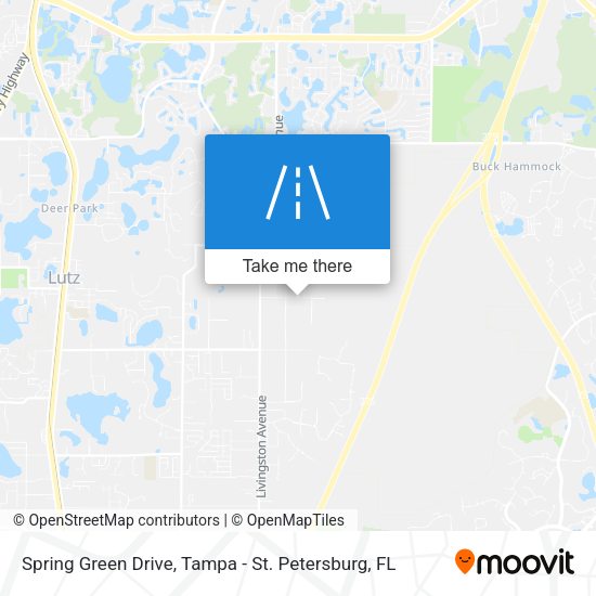 Spring Green Drive map
