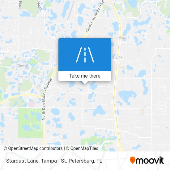 Mapa de Stardust Lane