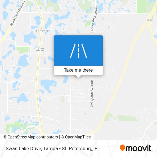 Mapa de Swan Lake Drive