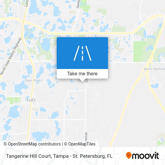 Tangerine Hill Court map