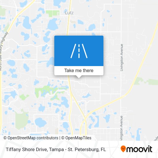 Tiffany Shore Drive map