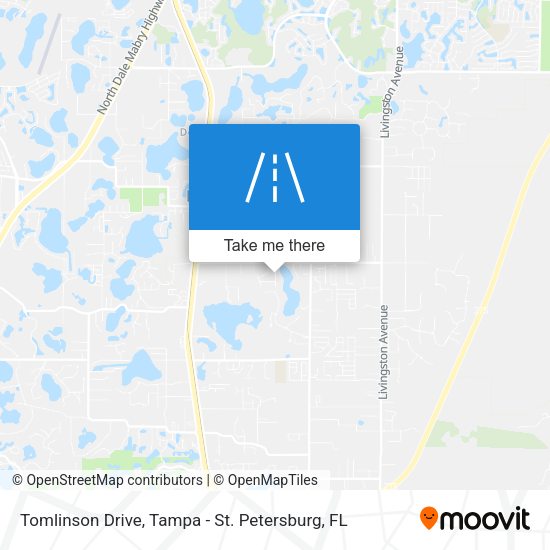 Tomlinson Drive map