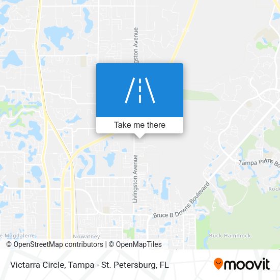 Victarra Circle map