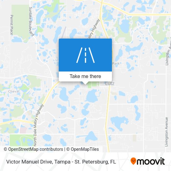 Mapa de Victor Manuel Drive