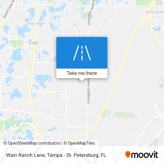 Mapa de Wain Ranch Lane