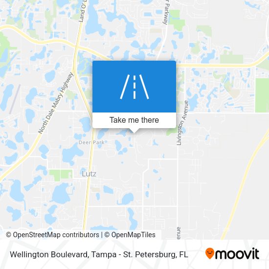 Wellington Boulevard map