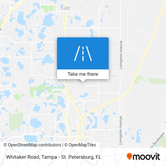 Whitaker Road map
