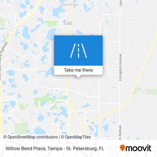 Willow Bend Place map
