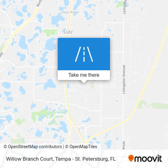 Willow Branch Court map