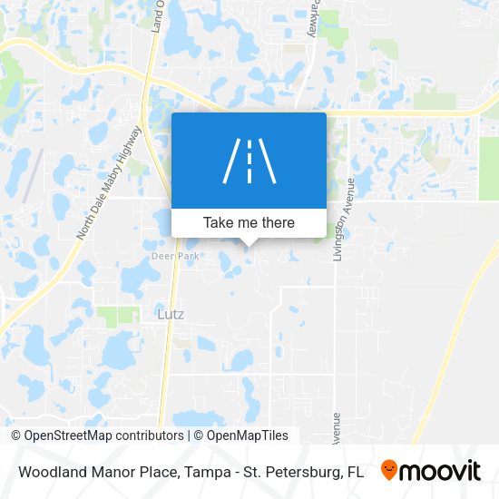 Mapa de Woodland Manor Place