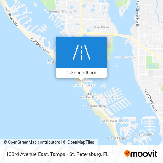 133rd Avenue East map