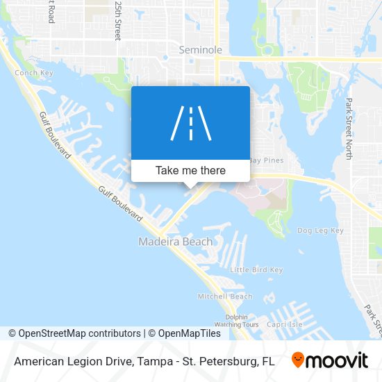 American Legion Drive map