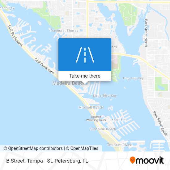 B Street map