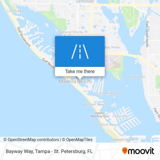 Bayway Way map