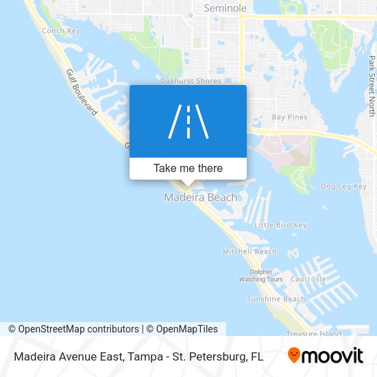 Mapa de Madeira Avenue East