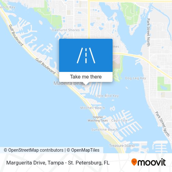 Mapa de Marguerita Drive