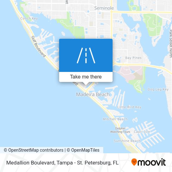 Mapa de Medallion Boulevard