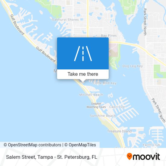 Salem Street map