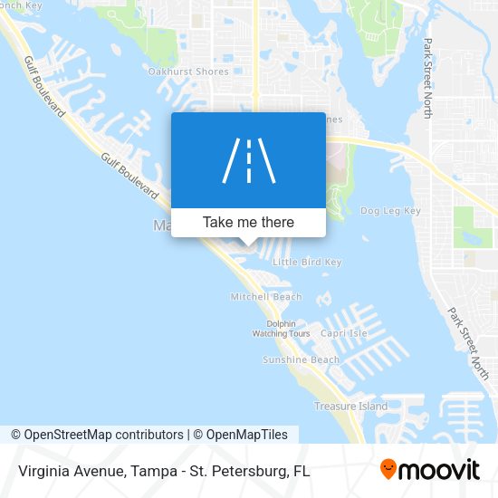 Mapa de Virginia Avenue