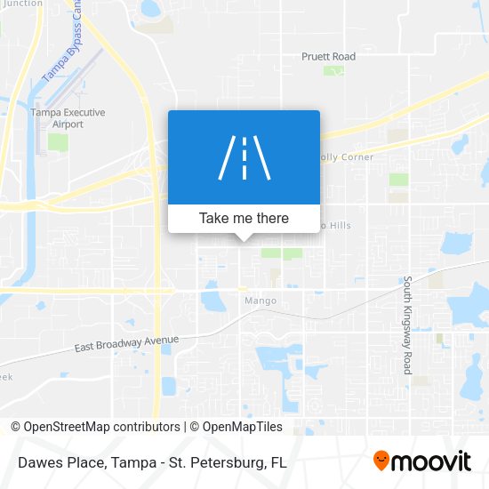 Dawes Place map