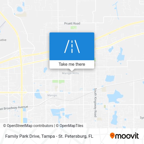 Family Park Drive map