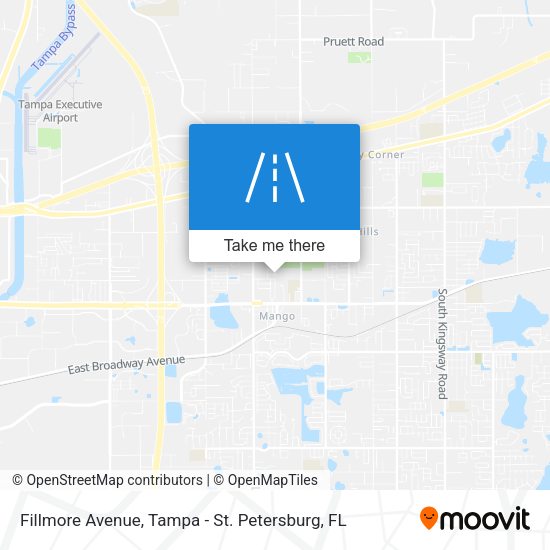 Fillmore Avenue map