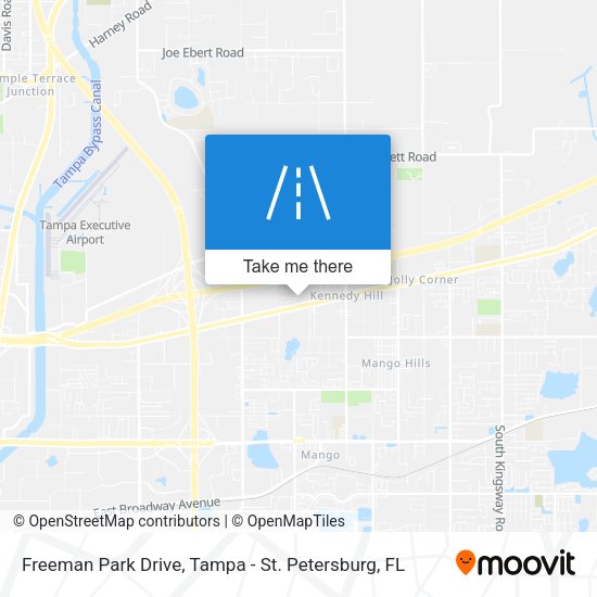 Freeman Park Drive map