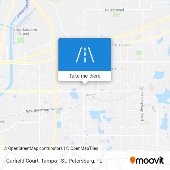 Mapa de Garfield Court