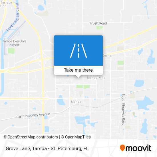 Grove Lane map